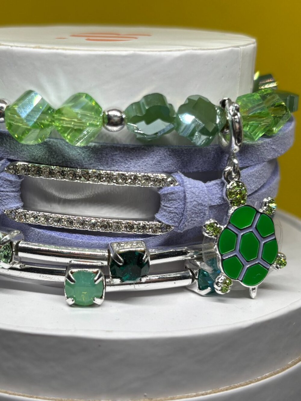 Bomb Party "Shell Shocked" Luxury 3 Bracelet Stacks Set RBP6020